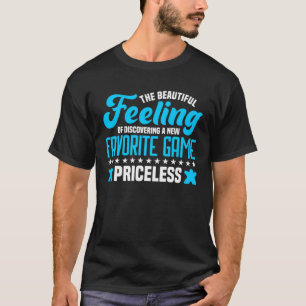 Camiseta nuevo tablero de juego del tablero de juego Favori