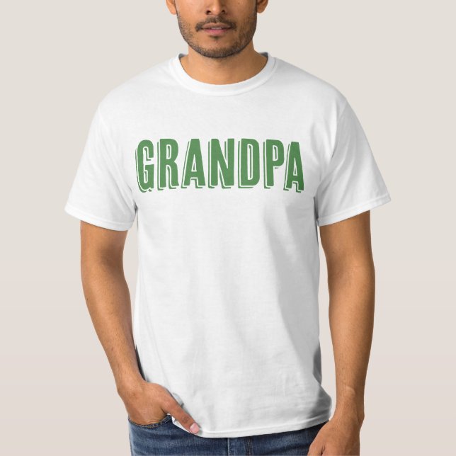 Camiseta Nuevo texto "Abuelo" (Anverso)