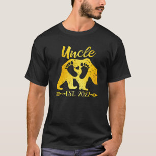 Camiseta Nuevo Tío Oso Est 2022 Invitación De Bebé Niece Ne