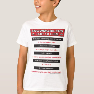 Camiseta Nuevo-top-10-lies-Gran-Rojo