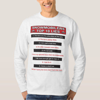 Camiseta Nuevo-top-10-lies-Gran-Rojo