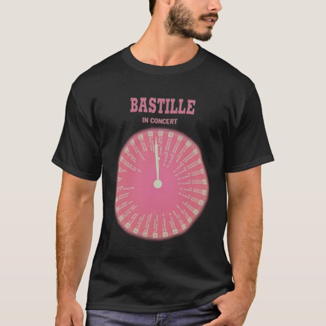 CAMISETA NUEVO VIAJE 2019 DEL BASTILLE (Anverso)