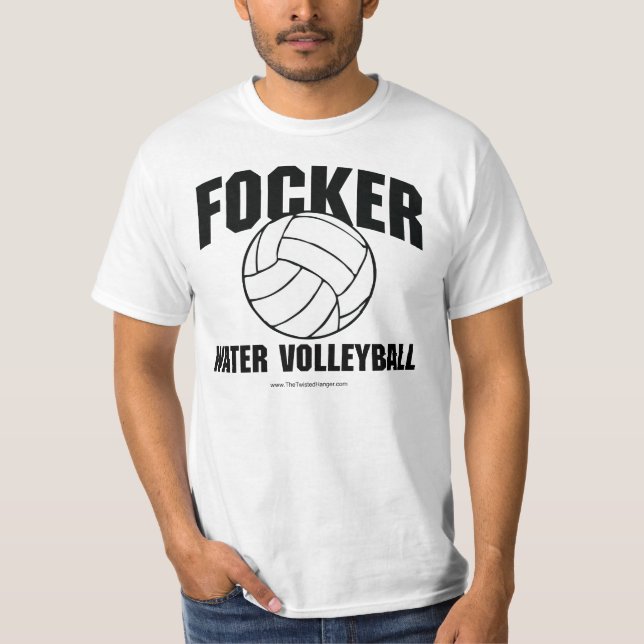 CAMISETA ¡NUEVO! VOLEIBOL DEL AGUA DE FOCKER (Anverso)