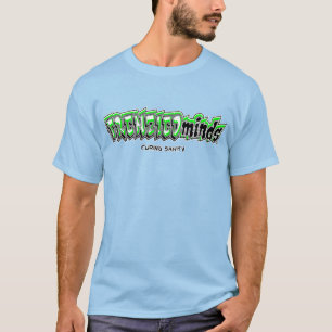 Camiseta ¡Nuevo-y-Mejorado! ¡Parte posterior verde y loca