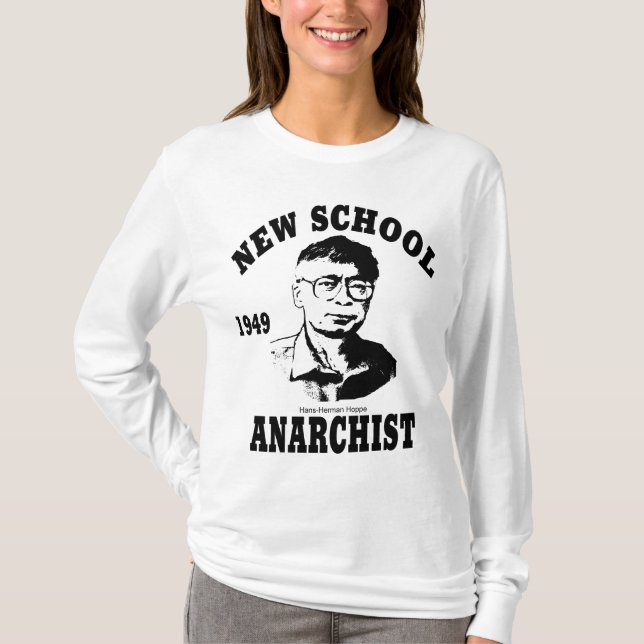 Camiseta Nuevos anarquistas -- Hans-Hermann Hoppe (Anverso)