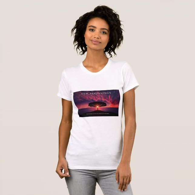 Camiseta nuevos comienzos (Anverso completo)