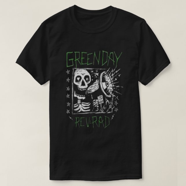 Camiseta nuevos desegs greenday esenciales (Diseño del anverso)