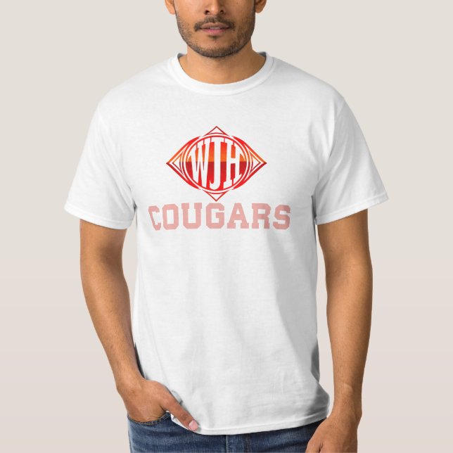 Camiseta NUEVOS diseños de la escuela secundaria Whittier J (Anverso)