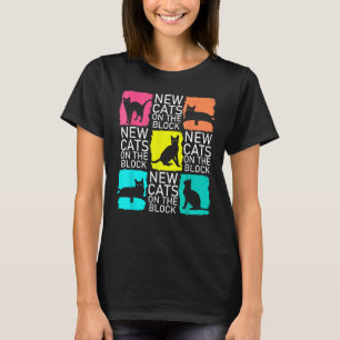 Camiseta Nuevos Gatos en el Bloque