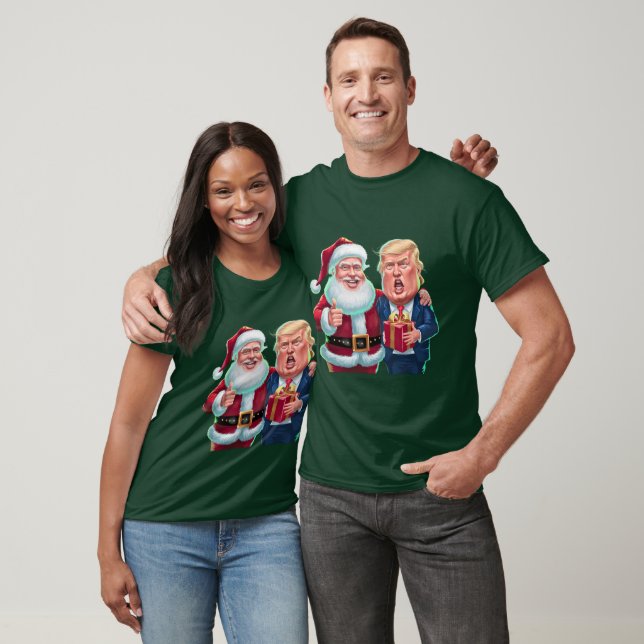 Camiseta NUEVOS Navidades de 2024 - Celebración de Trump y  (Unisexo)