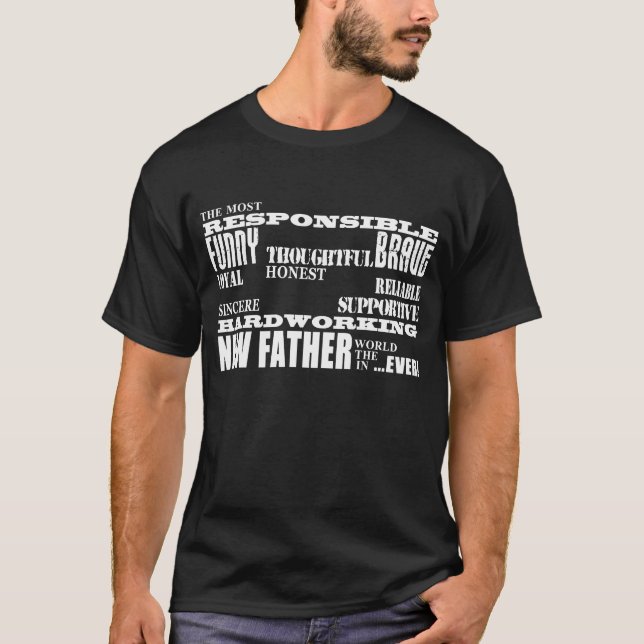 Camiseta Nuevos papás y Daddys de los padres de las fiestas (Anverso)