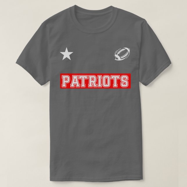 Camiseta Nuevos patriotas de Inglaterra (Diseño del anverso)