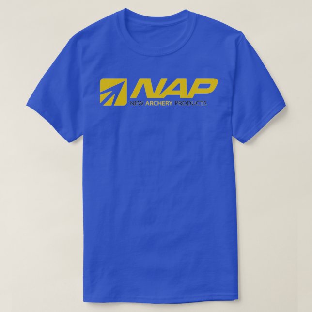CAMISETA NUEVOS PRODUCTOS DE ARQUERÍA NAP (Diseño del anverso)