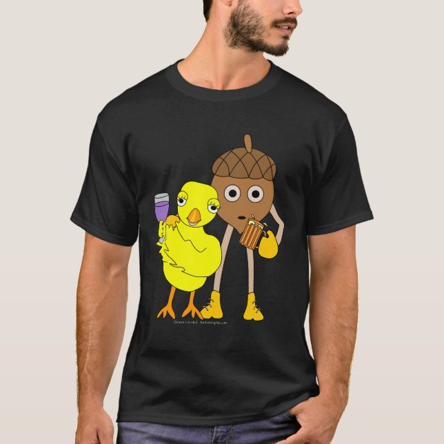 Camiseta Nuez de abeja de pollo (Anverso)