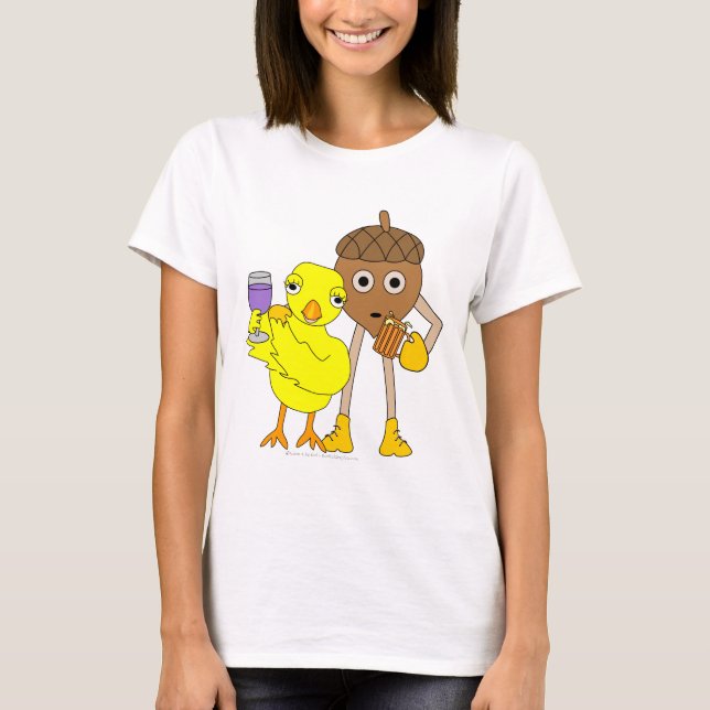 Camiseta Nuez de abeja de pollo (Anverso)