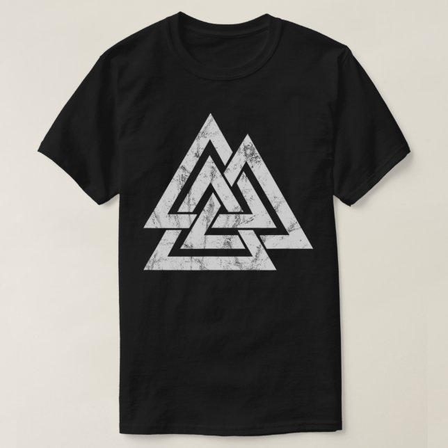 Camiseta Nuez de avellano, nudo celta, viking, nórdico, tri (Diseño del anverso)