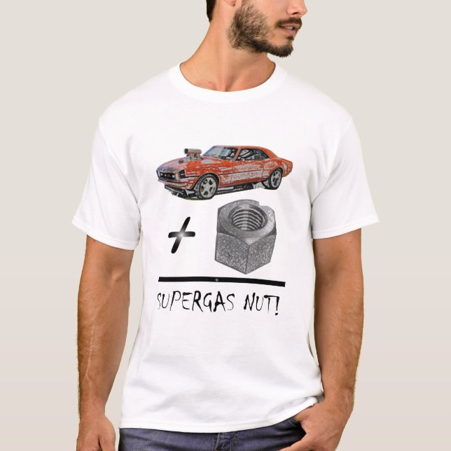 Camiseta Nuez de Supergas (Anverso)