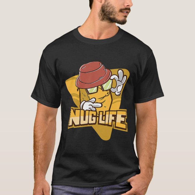 Camiseta Nug Life Chicken Nugget (Anverso)