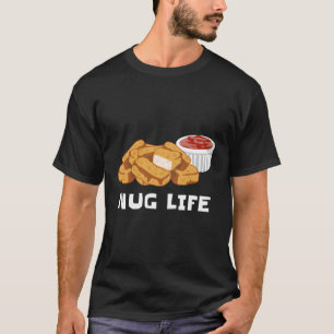 Camiseta Nug Life Chicken Nuggets Alimentos Alimenticios Sn