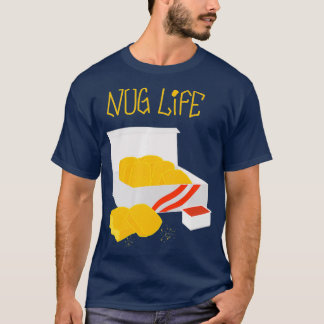 Camiseta Nug Life Cute Junte Food Chicken Nugget Eaters