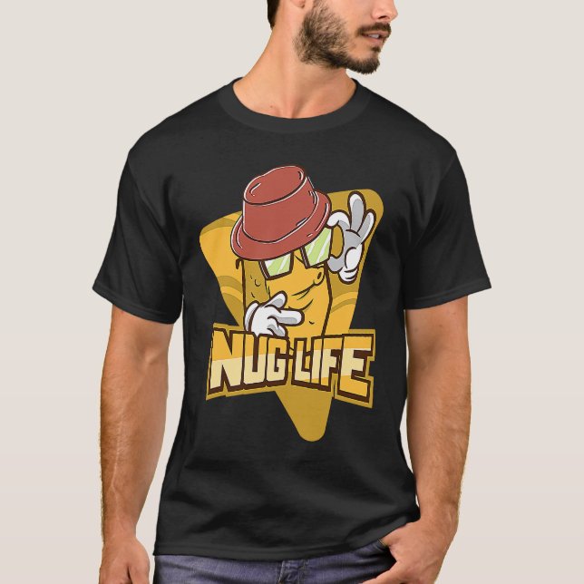 Camiseta Nug Life  Nugget de Pollo (Anverso)