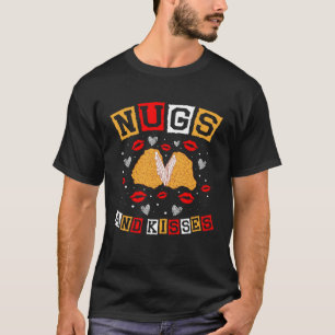Camiseta Nug y besos Nuggies Tendies snack foodie pollo