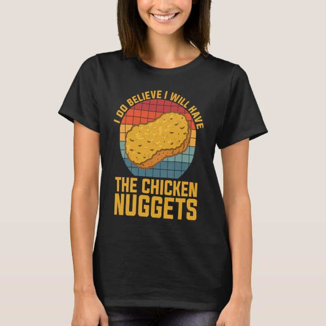 Camiseta Nugget de pollo Lover Chickets Rápido F (Anverso)