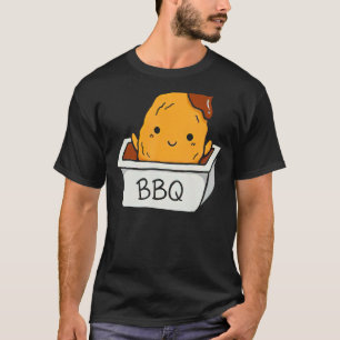 Camiseta Nugget De Pollo Me Encanta El Pollo Frito Rápido P
