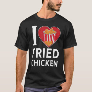 Camiseta Nugget De Pollo Me Encanta El Pollo Frito Rápido P