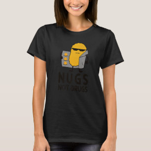 Camiseta Nugget de pollo No drogas