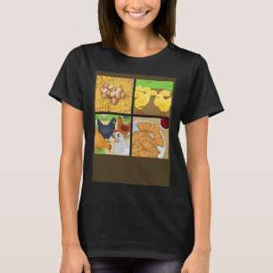 Camiseta Nugget De Pollo Nug Life Pollo Frito