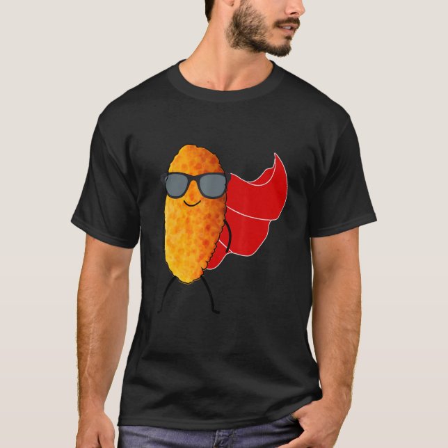 Camiseta Nugget Nug Pollo de Cabo Nugget Comida rápida (Anverso)