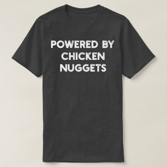 Camiseta Nuggets de pollo (Diseño del anverso)