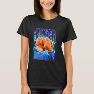Camiseta Nuggets De Pollo Heavy Metal - Funny Nugget De Pol