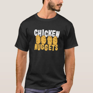 Camiseta Nuggets de Pollo I Nuggets de Pollo I Aves Comida