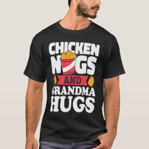 Camiseta Nuggets De Pollo Y Abrazos De Abuela Nugget De Po