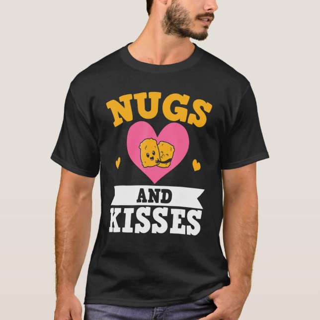 Camiseta Nuggys Y Besos De Nuggets De Pollo Nuggy (Anverso)