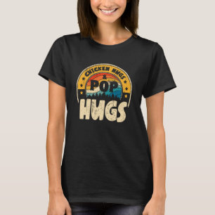 Camiseta Nugs de pollo retro Nuggets Foodies Pop Hugs