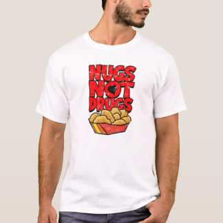 Camiseta Nugs no drogas - gallinero