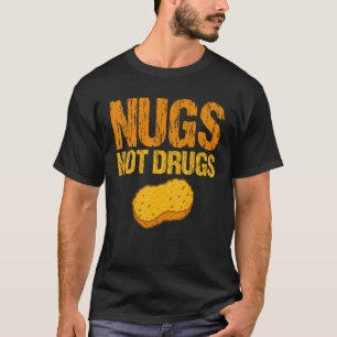 Camiseta Nugs No Drogas Pollo Nuggets Vintage 1