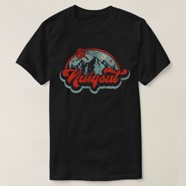 Camiseta Nuiqsut, Alaska (Diseño del anverso)