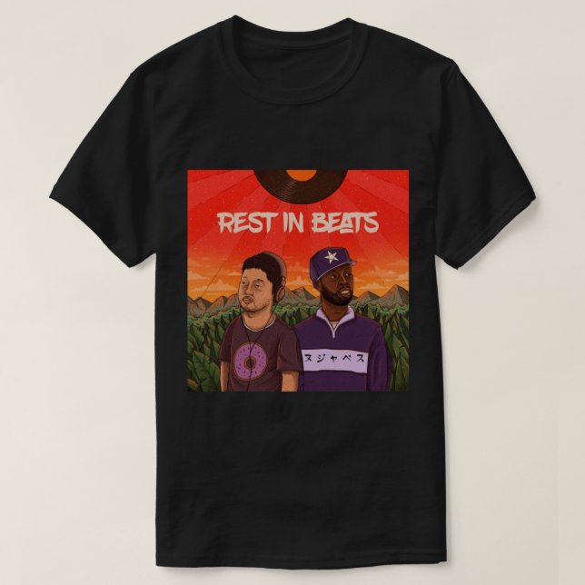 Camiseta Nujabes Y J Dilla Art Classic T-Shirt (Diseño del anverso)