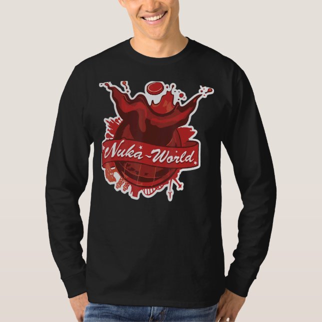 Camiseta Nuka World Color Fallings 4 (Anverso)