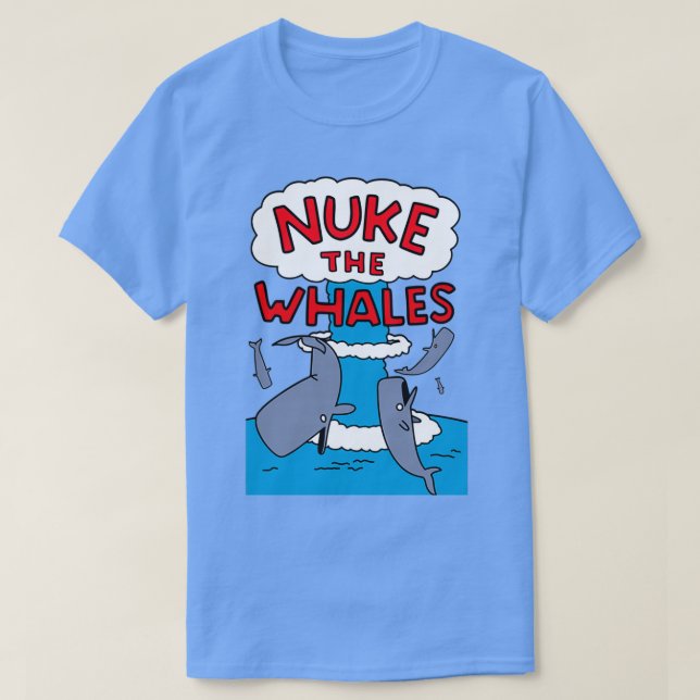 Camiseta Nuke The Whales (Diseño del anverso)