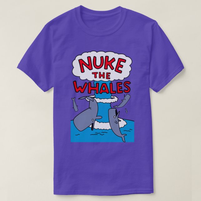 Camiseta Nuke The Whales 1 (Diseño del anverso)