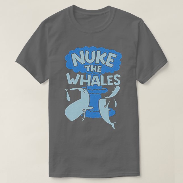 CAMISETA NUKE THE WHALES 14 (Diseño del anverso)