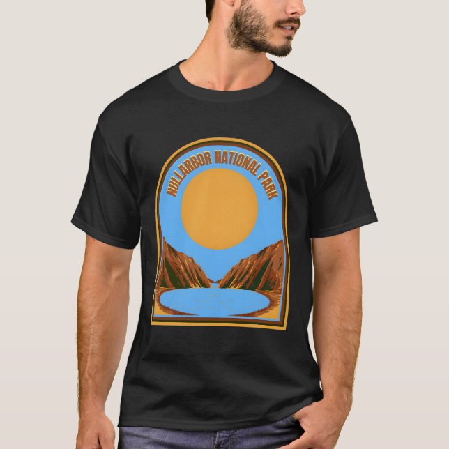 Camiseta Nullarbor � El interminable horizonte de Australia (Anverso)