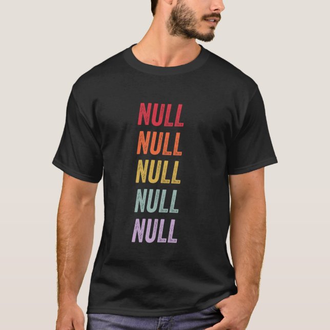 Camiseta Nulo (Anverso)
