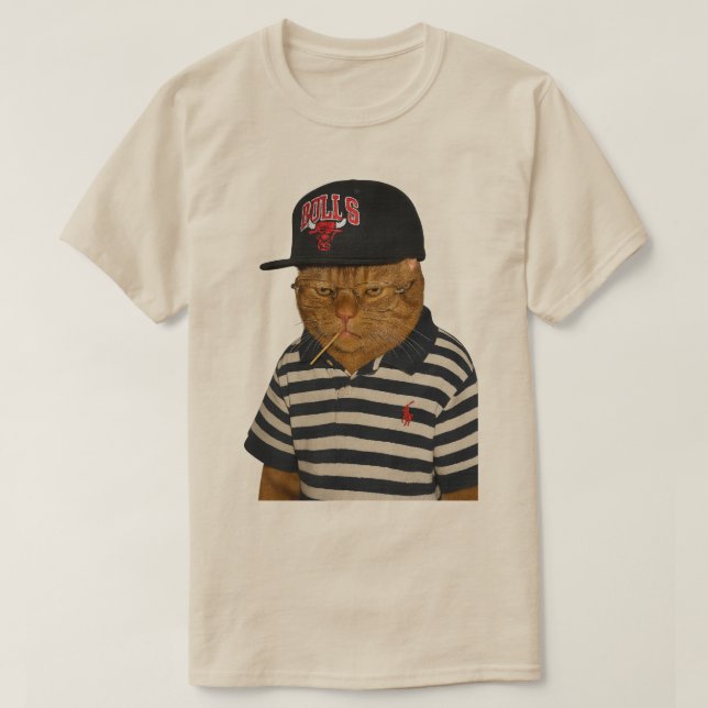 Camiseta Numanuk Gato con sombrero de Bulls – Bulls (Diseño del anverso)