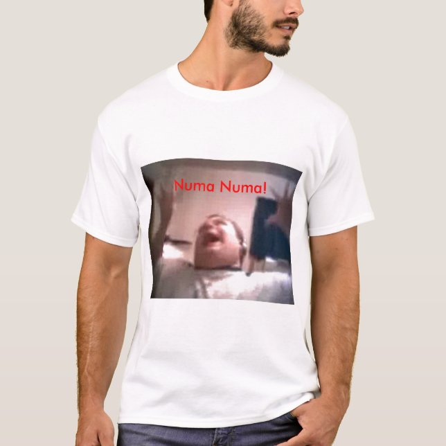 Camiseta ¡numanuma, Numa Numa! (Anverso)